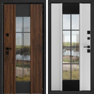 Дверь М Коттедж Стеклопакет Термо