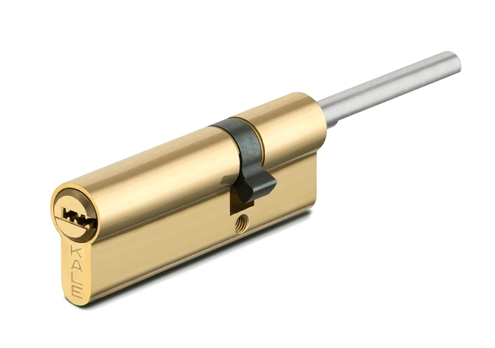 Фото Цилиндровый механизм под вертушку (дл.шток) 164 SX/71 (35+10+26) mm латунь 5 кл.