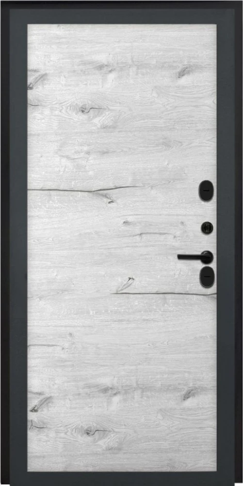 Входная дверь ДвериПРО L-45 Без фрезеровки Дуб арктик горизонт DPRO198242 внутренняя сторона