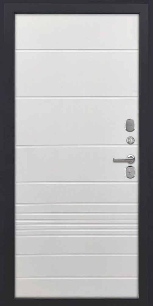 Входная дверь ДвериПРО Rosna ФЛ-700 (10мм, ясень белый) DPRO198012 внутренняя сторона