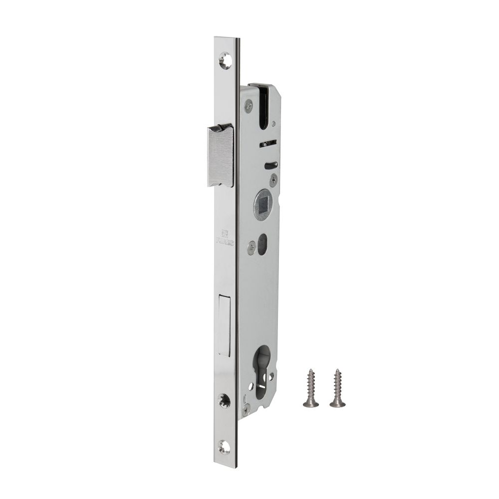 Фото Корпус узкопрофильного замка с защелкой PROF4916-40/92 CP хром